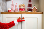 Gingerbread House Knobēz 12 pack