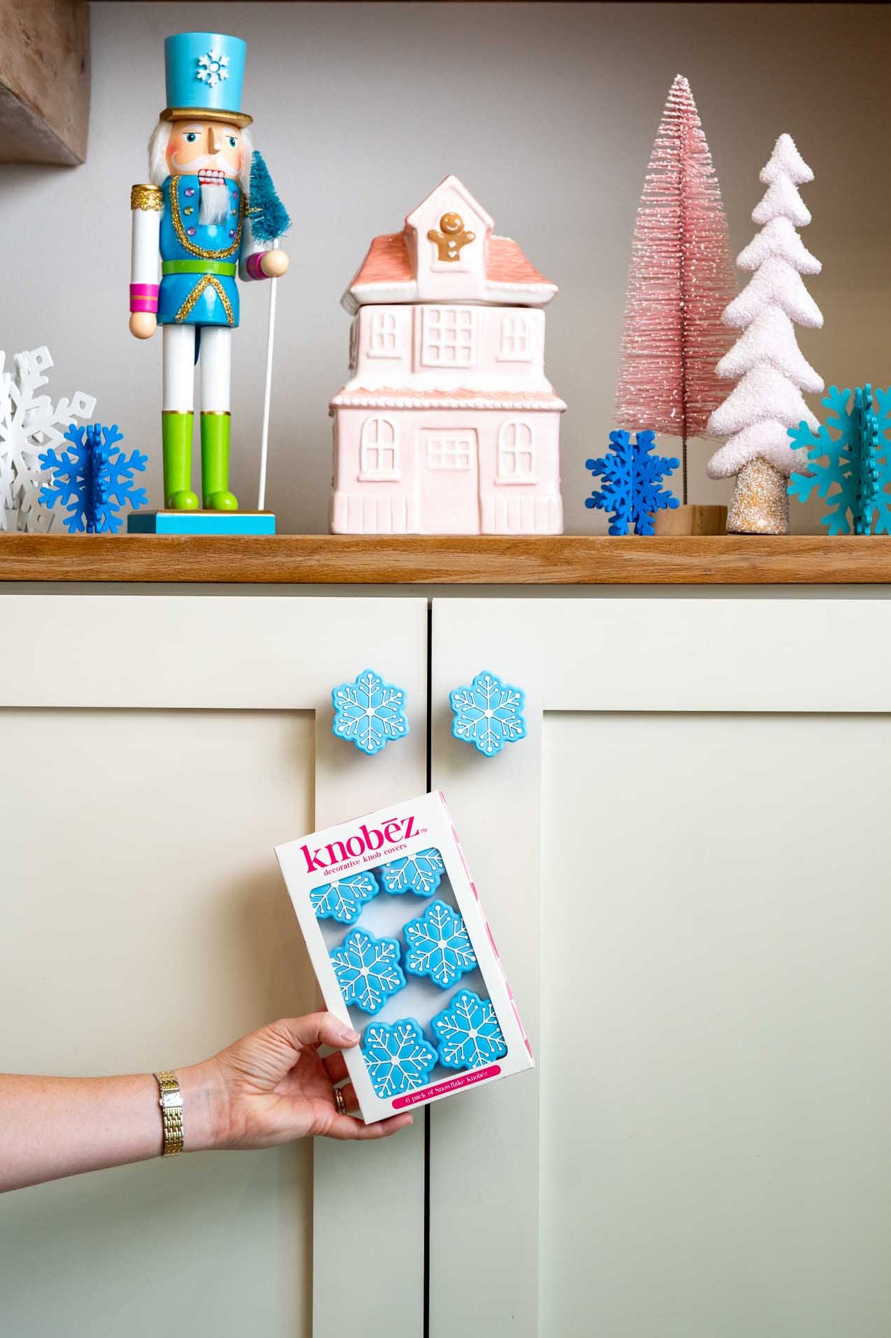 Snowflake Knobēz 12 pack