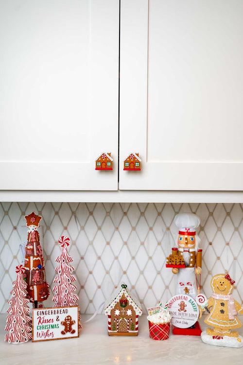 Gingerbread House Knobēz 12 pack