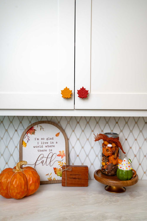 Fall Leaf Knobēz 6 pack