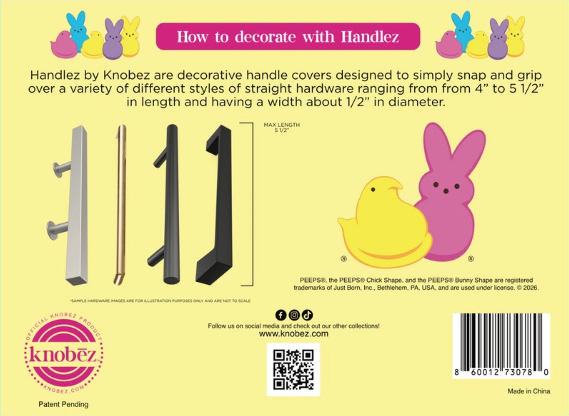 Small PEEPS® Handlez