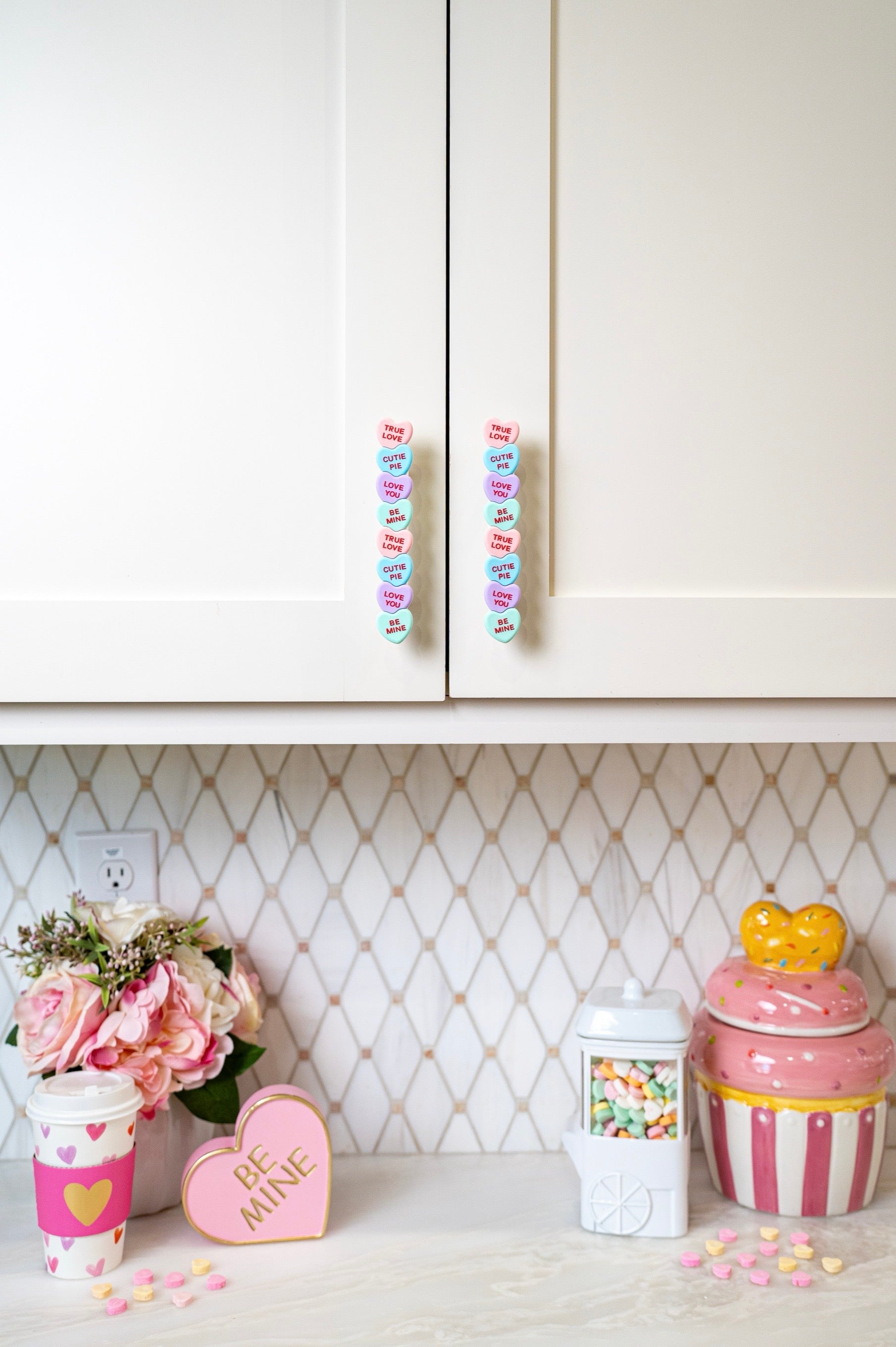 Small Conversation Heart Handlez