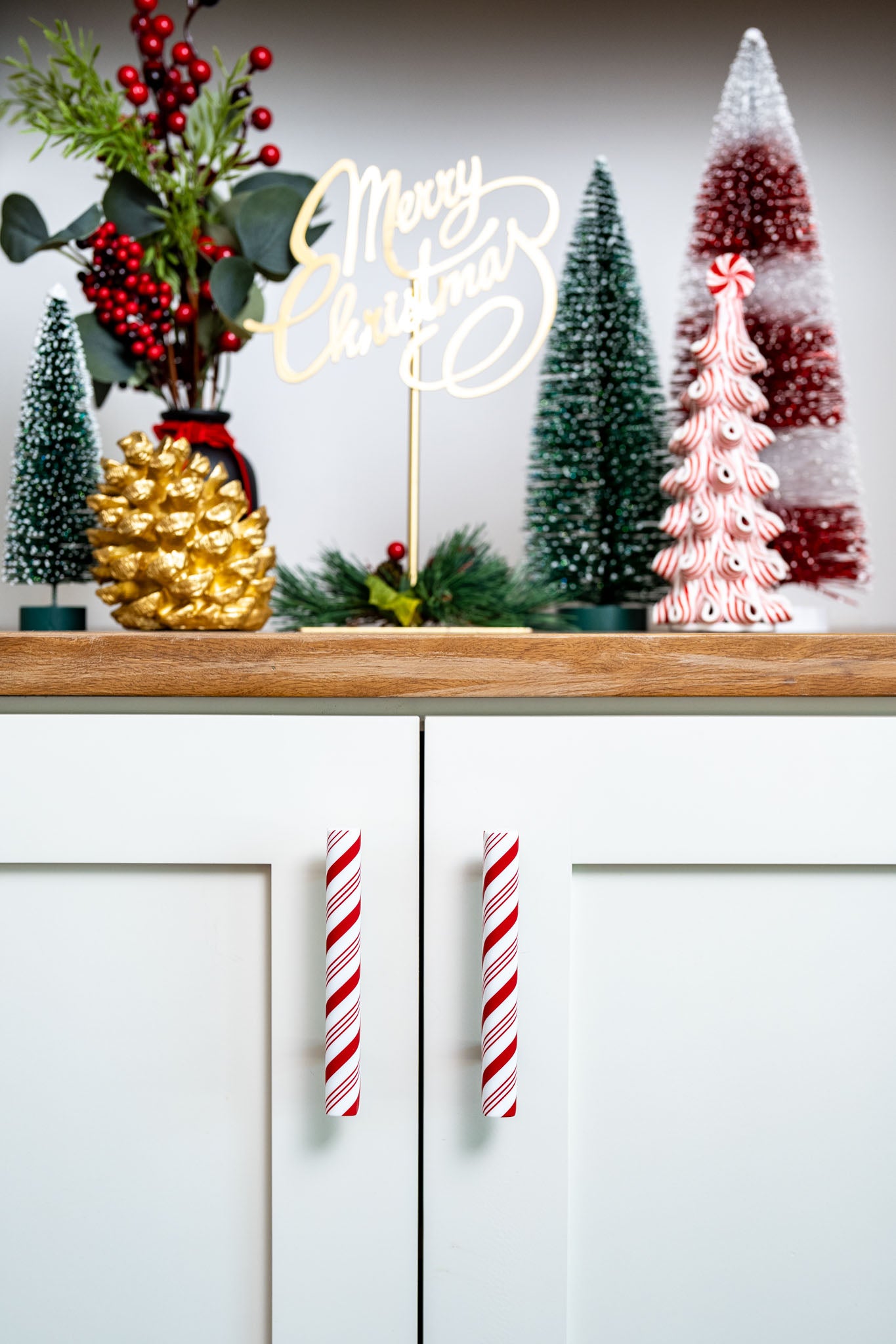 Small Peppermint Stick Handlez