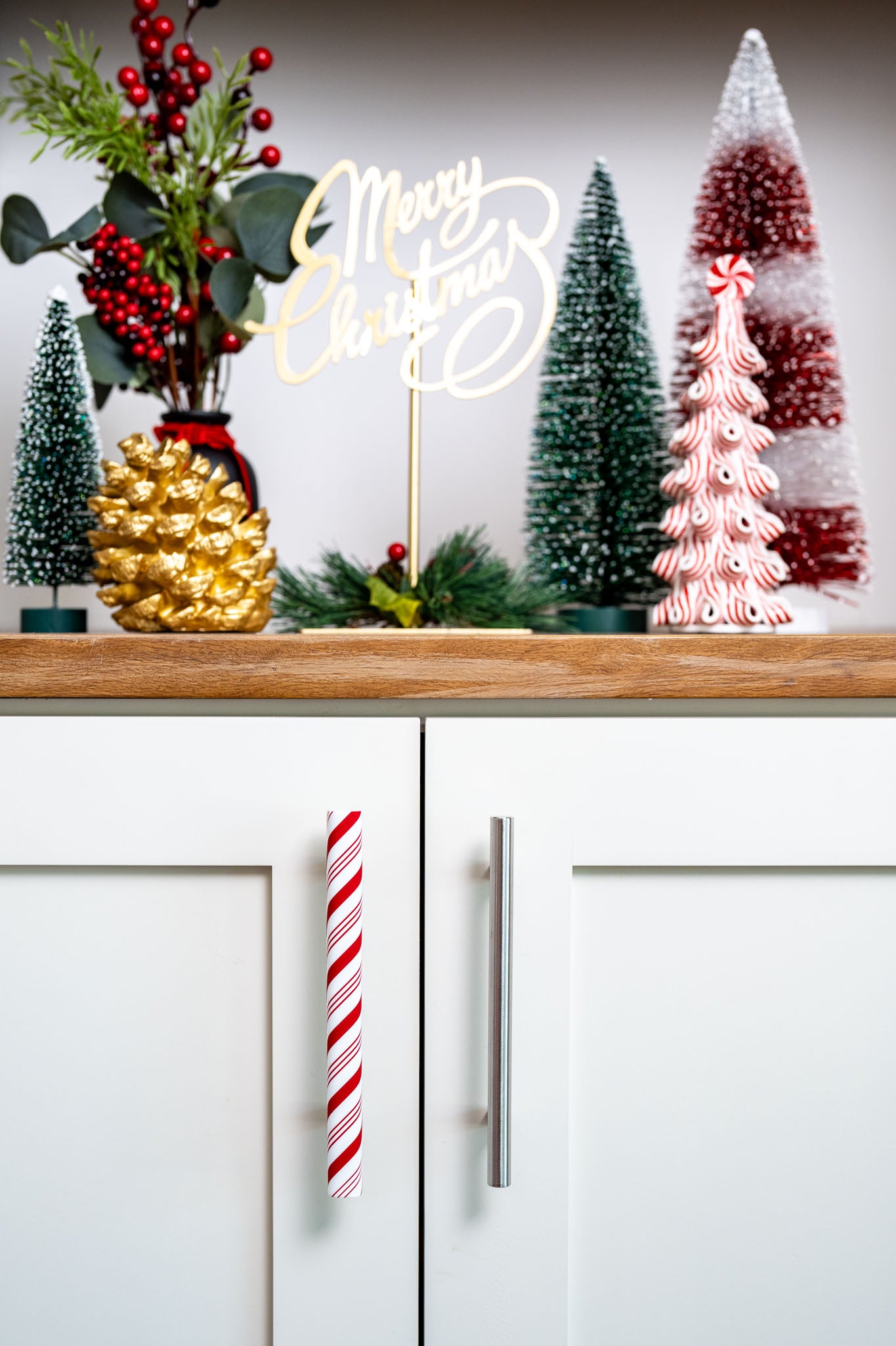 Large Peppermint Stick Handlez