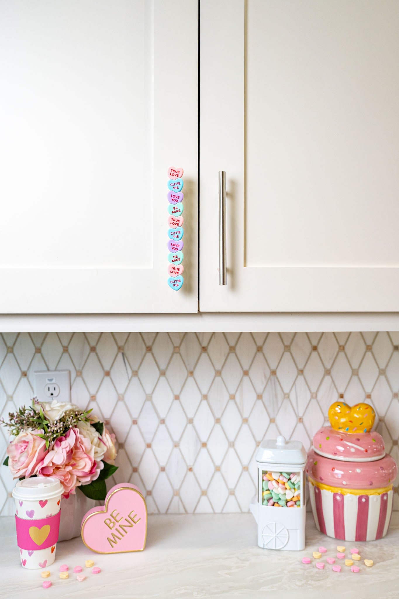 Large Conversation Heart Handlez