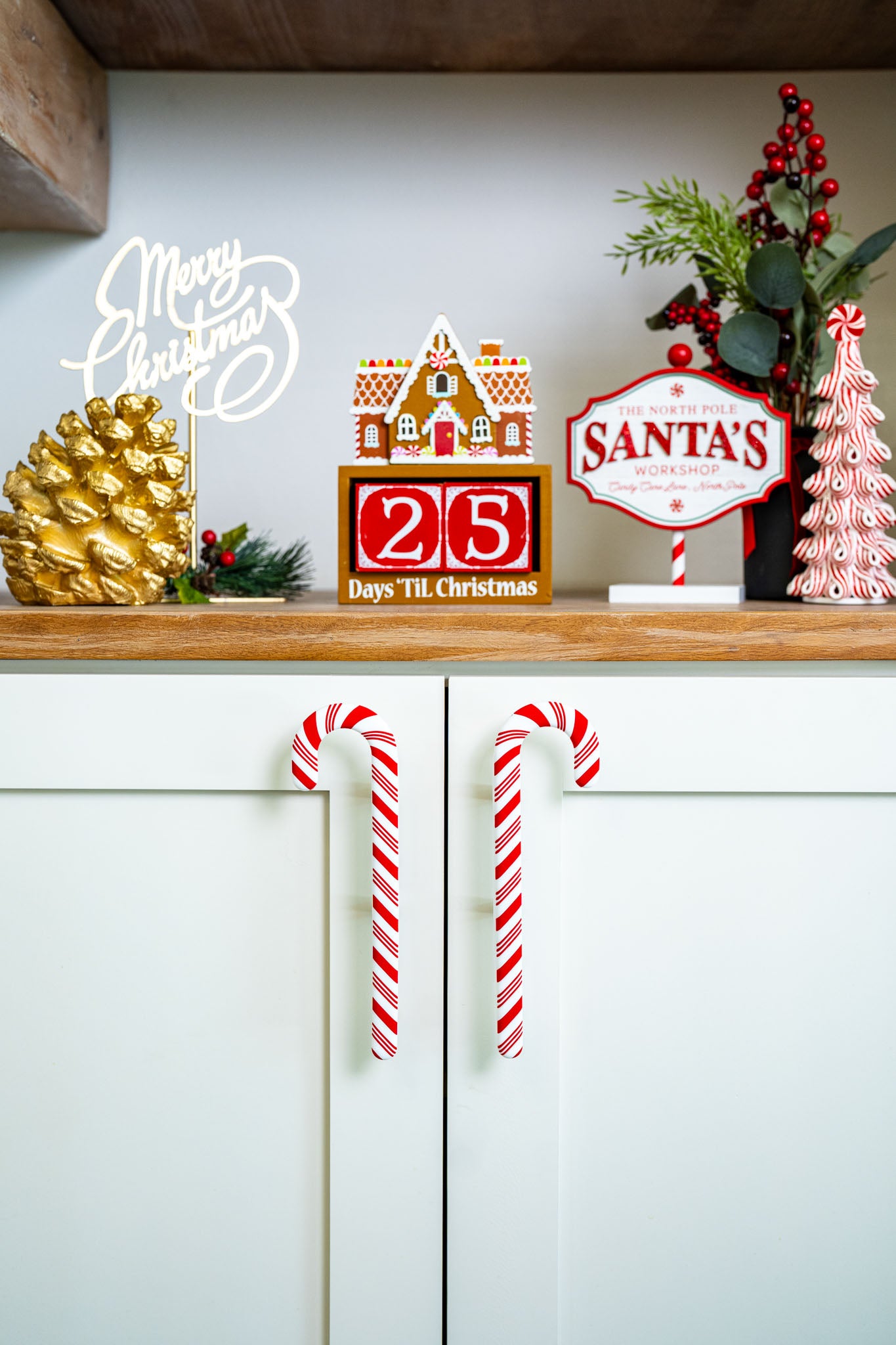 Medium Candy Cane Handlez