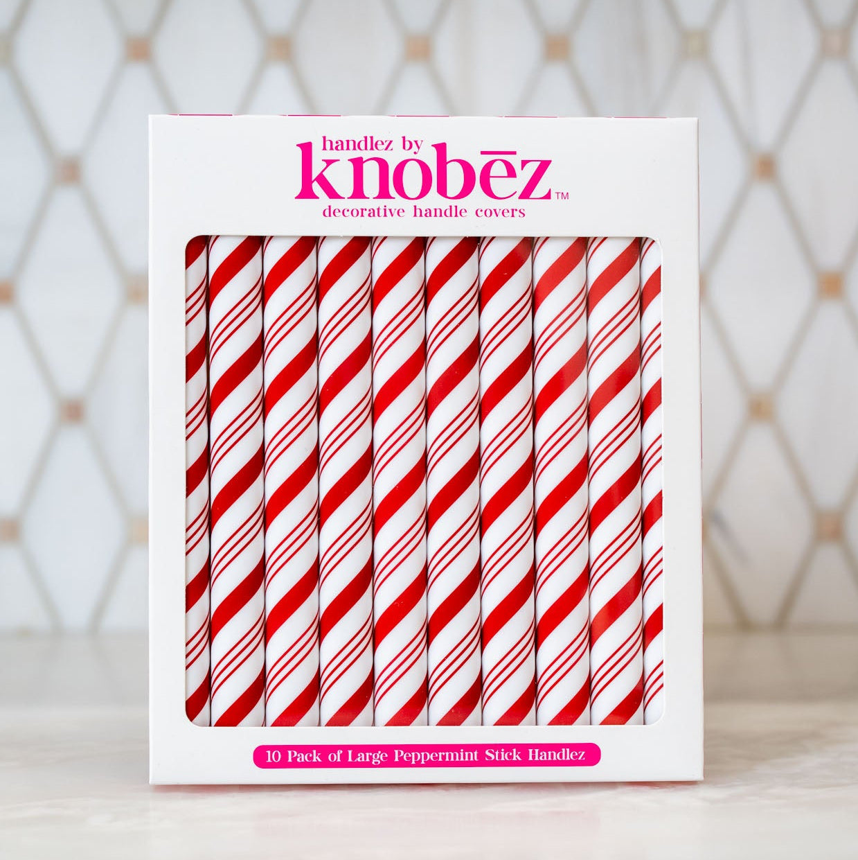 Large Peppermint Stick Handlez
