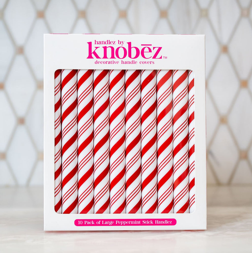 Large Peppermint Stick Handlez