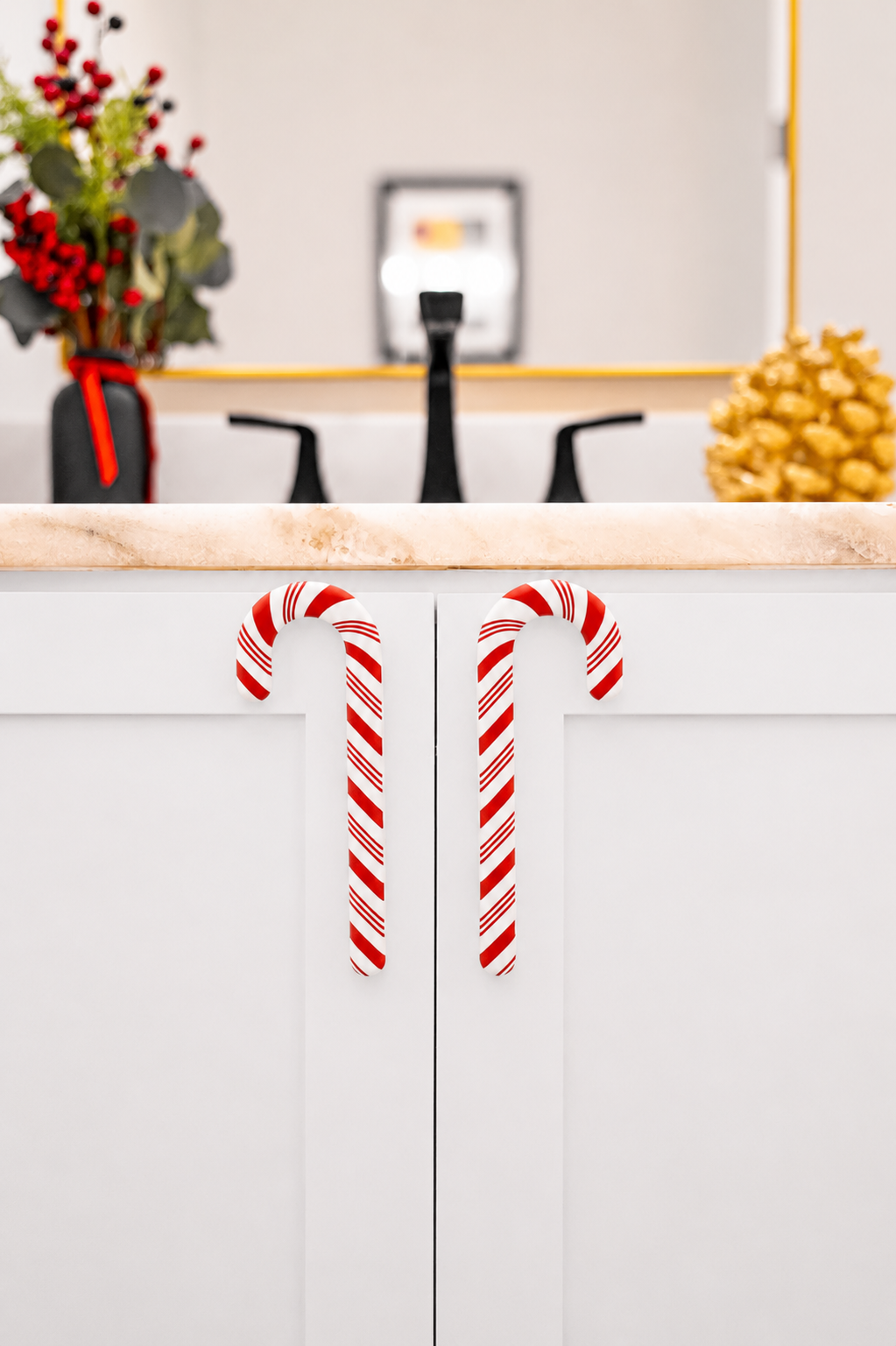 Small Candy Cane Handlez