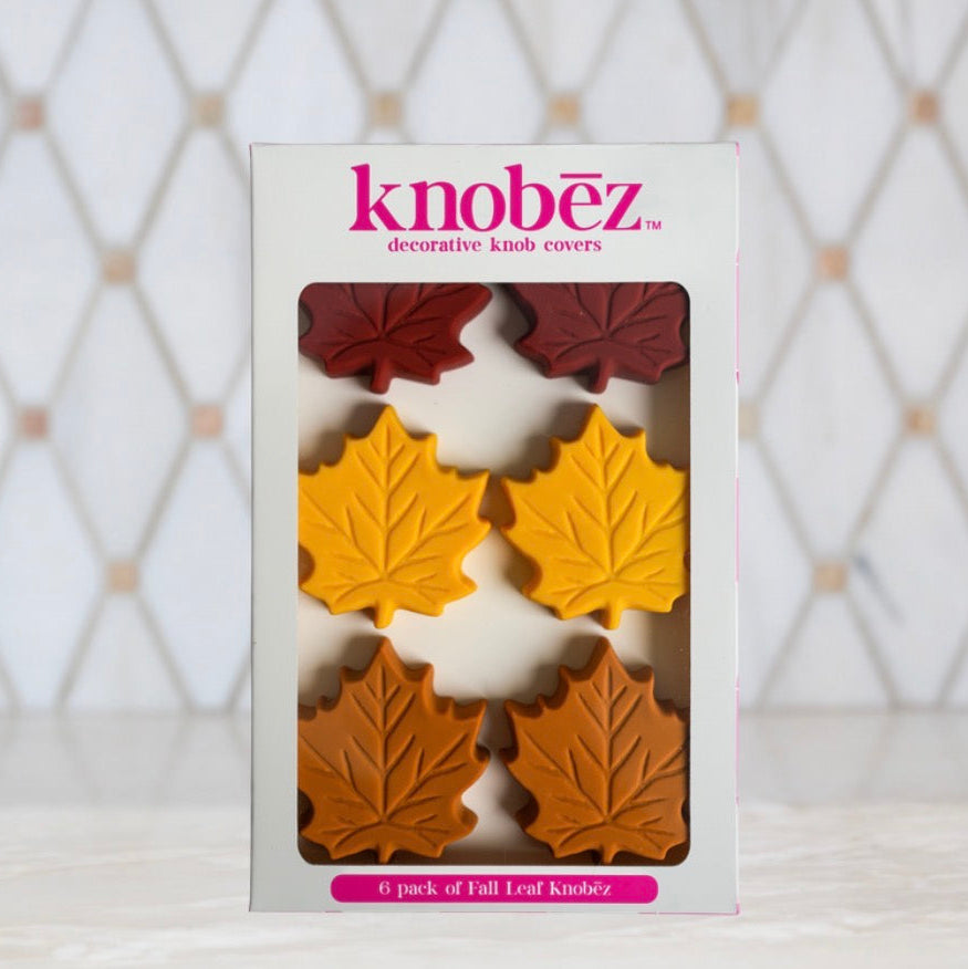 Fall Leaf Knobēz 6 pack