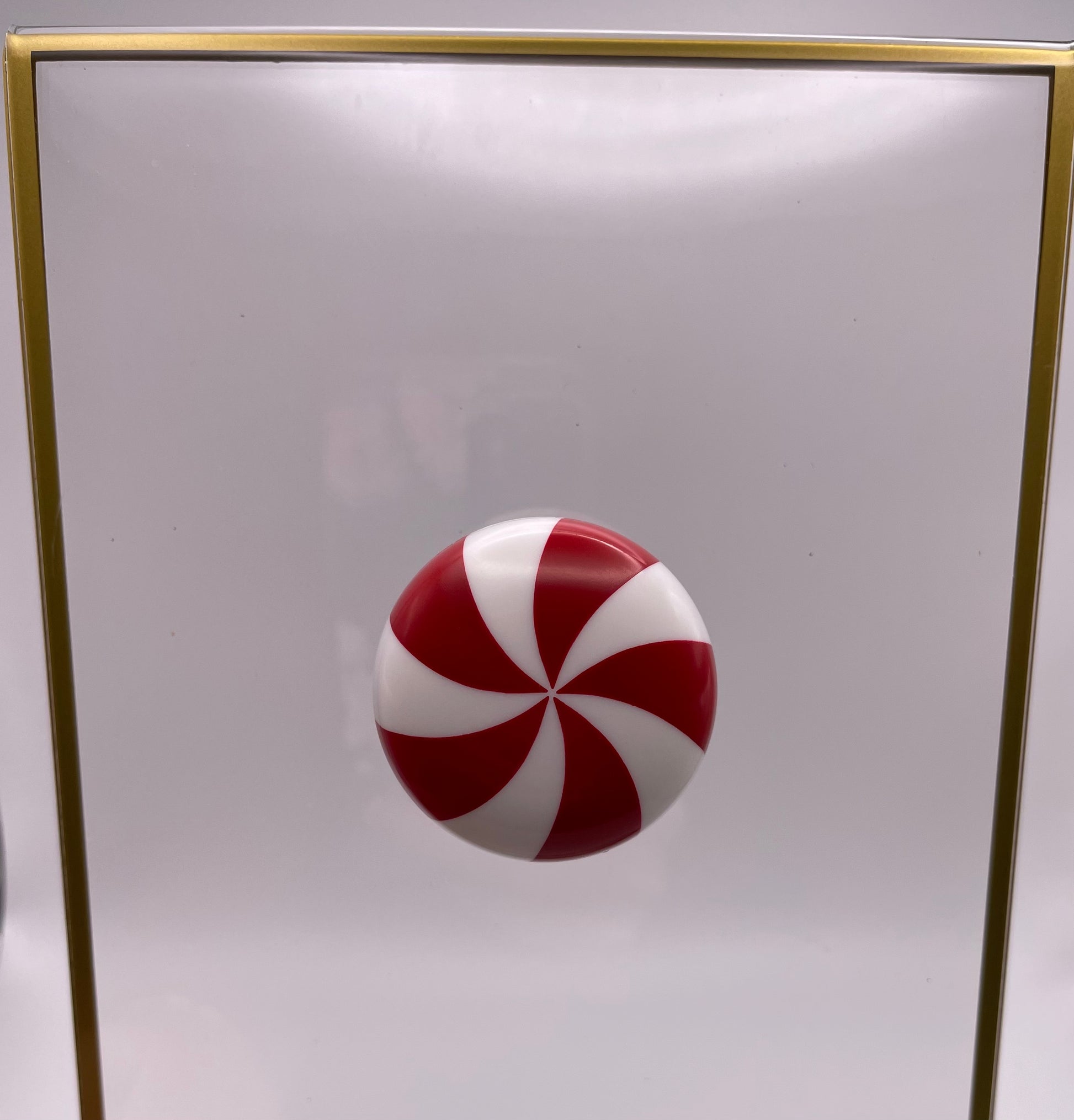 Red Peppermint Knob CoversN Knobēz