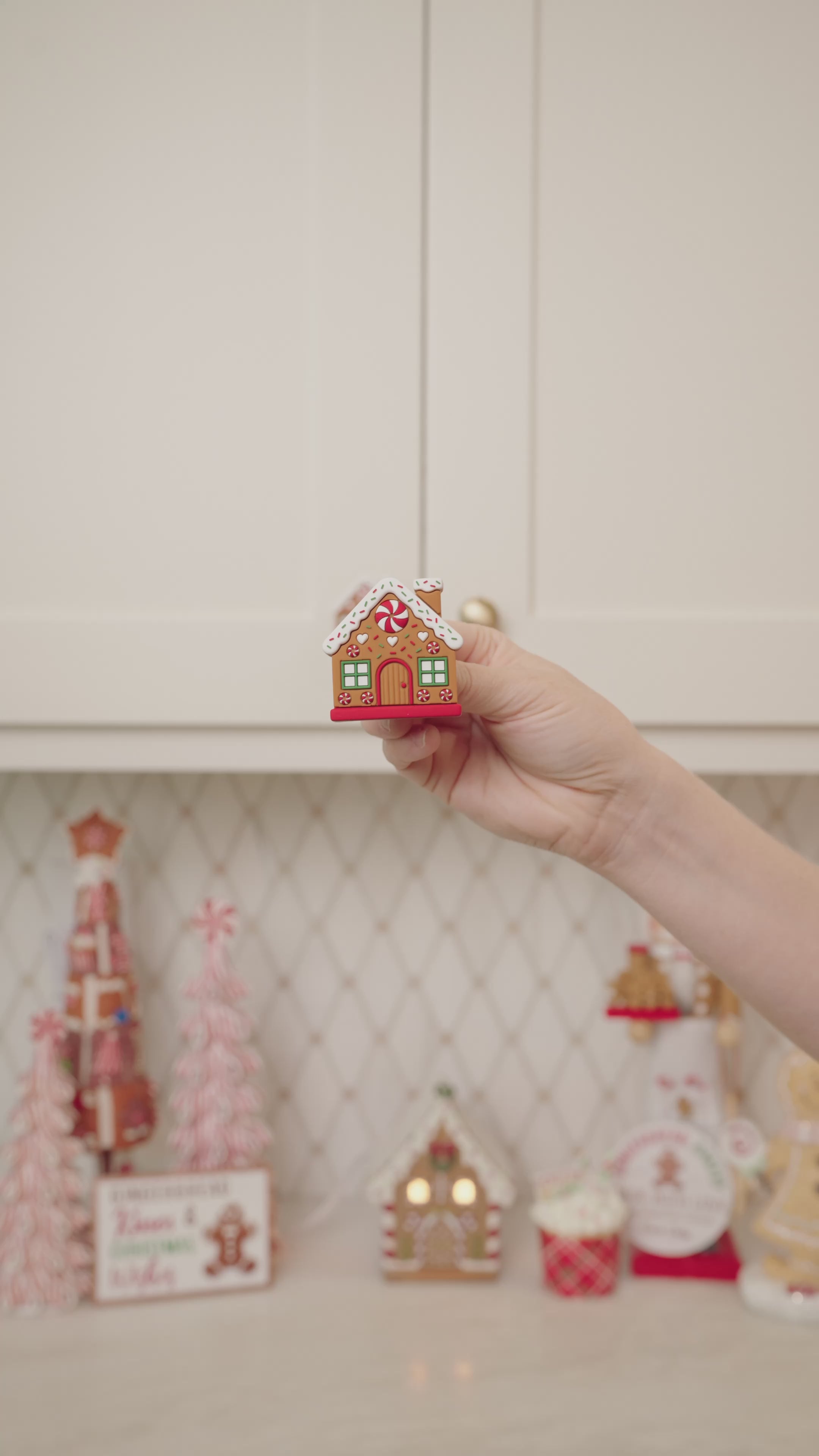 Gingerbread House Knobēz 12 pack